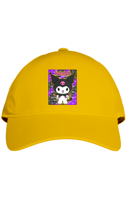 Cap with prints Hello Kitty Kuromi. Anime, character, hello kitty, kuromi, my melody, sanrio. 2070702