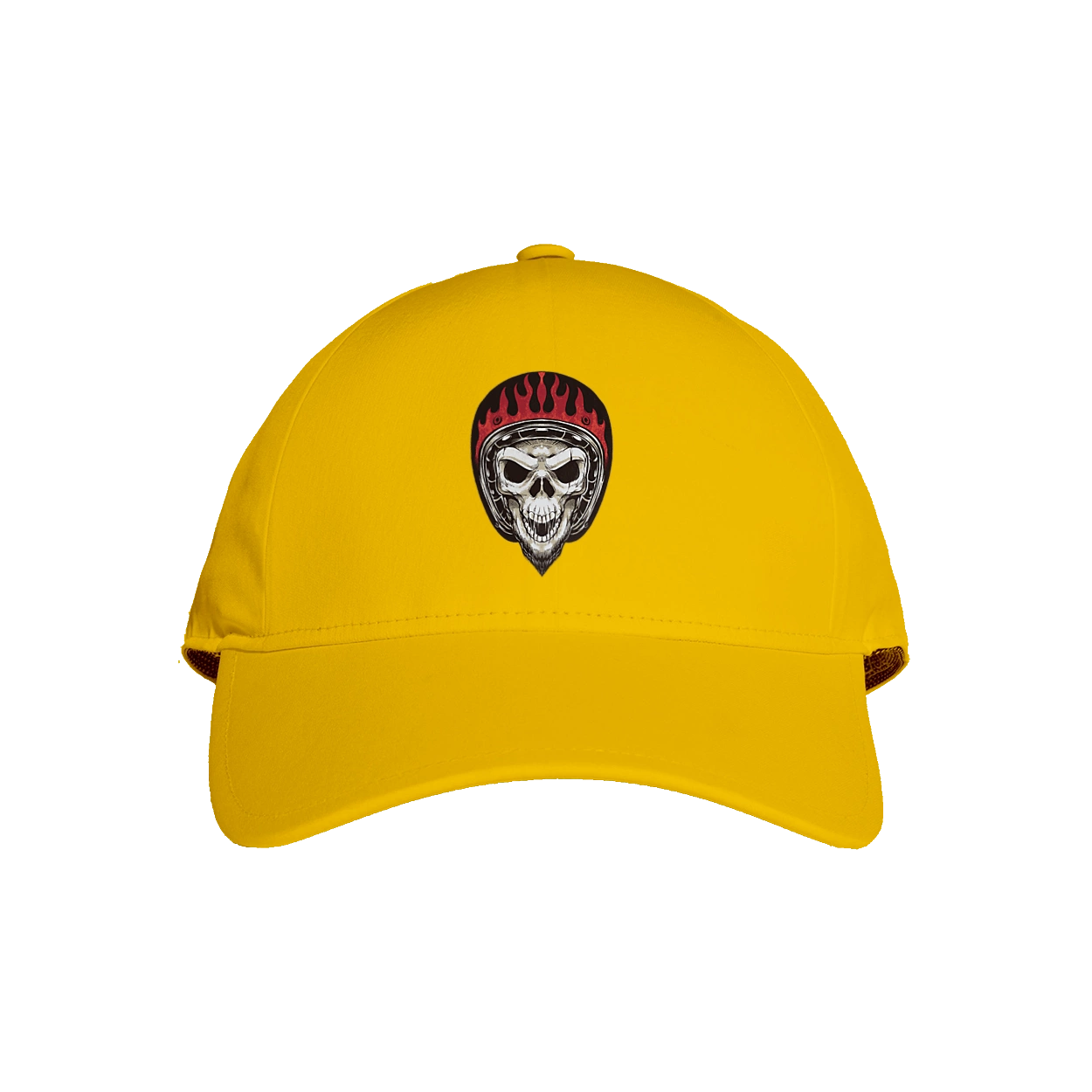 Череп в мотошоломі