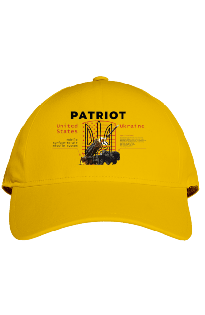 Кепка з принтом "Patriot". Caesar, himars, patriot, залужний, зброя. 2070702