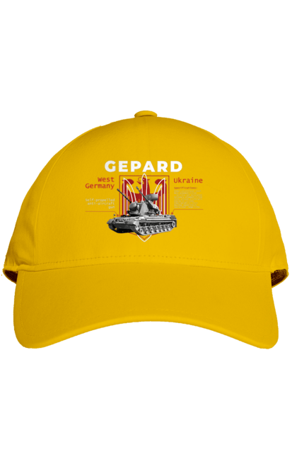 Кепка з принтом "Gepard". F16, gepard, nasams, stinger, zuzana, гаубиця, два герби, залужний, сюзанна. 2070702