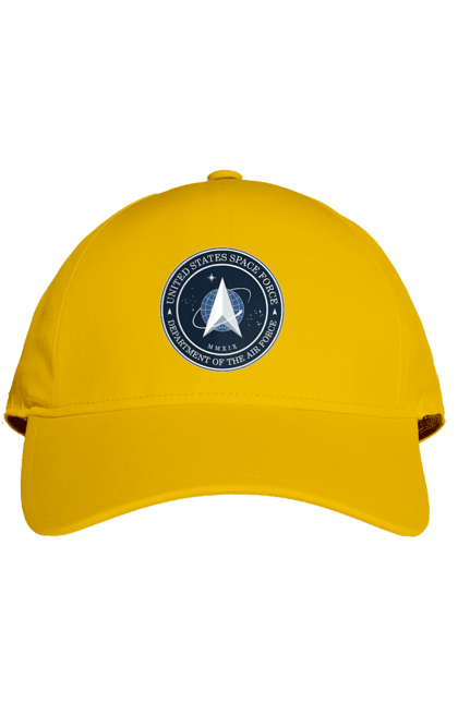 Cap with prints United States Space Force. Emblem, political, politics, space, space force, space travel, united states, ussf. 2070702