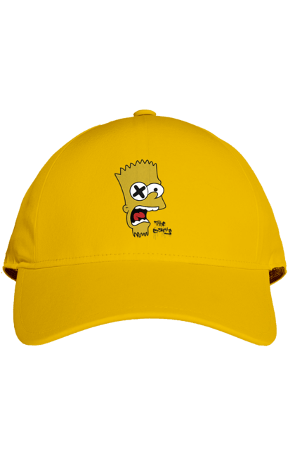 Cap with prints Bart Simpson. Bart, cartoon, serial, simpson. 2070702