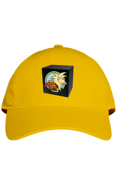 Cap with prints Black Box. Ammunition, beaver, black box, box, come back alive. 2070702