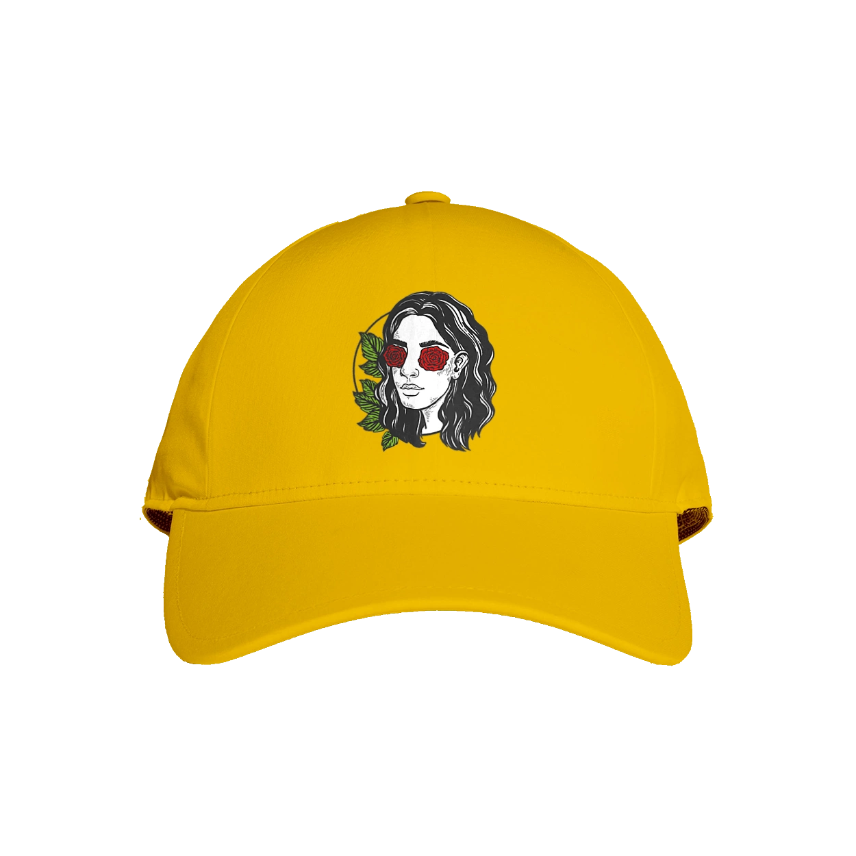 Girl With Roses In The Eyes