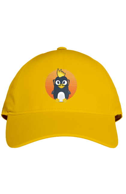 Кепка з принтом "Лінукс". Айті, айтішнік, девелопер, іт, программіст, розробник. 2070702