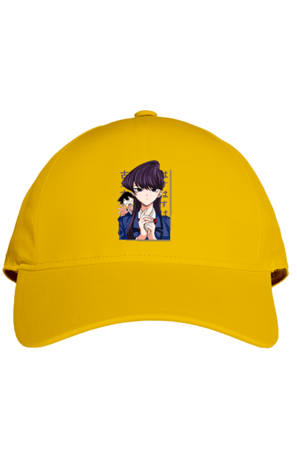 Cap with prints Komi Can’t Communicate. Anime, communication problems, komi can’t communicate, komi has problems, manga, shoko komi. 2070702