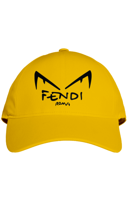 Кепка з принтом "Fendi". Fendi, lvmh, бренд, будинок моди, італія, люкс, мода, одяг, сумка, фенді. 2070702