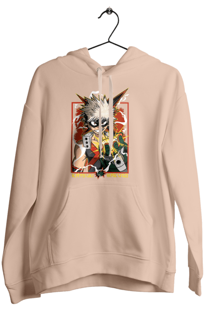 Жіноче худі з принтом "Моя академія героїв Бакуго". Bakugo, katsuki, katsuki bakugo, my hero academia, академія юей, аніме, бакуго, кацукі бакуго, манга, моя геройська академія. 2070702