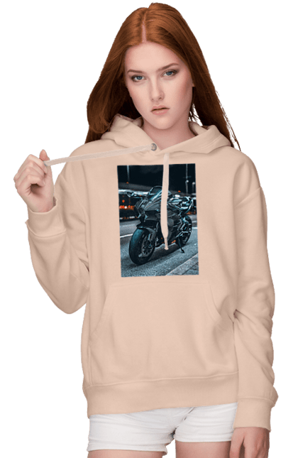 Жіноче худі з принтом "Мото цитаты". Байк, мото, спорт, цитаты. 2070702