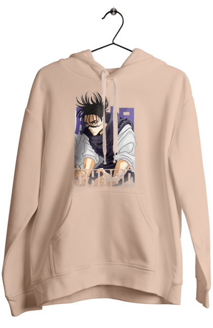 Women's hoodie with prints Jujutsu Kaisen Choso. Anime, anime, choso, dark fantasy, manga, manga, mystic. 2070702