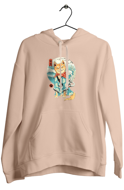 Women's hoodie with prints Shiba Inu. Dog, dog lover, doggie, japan, shiba, shiba inu. 2070702