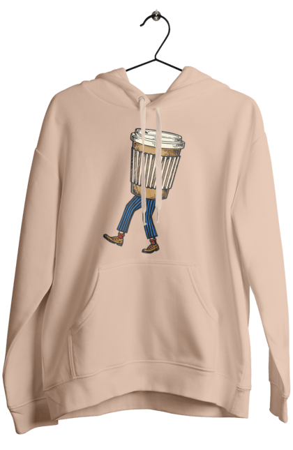 Жіноче худі з принтом "Людина Кава". Кава. 2070702