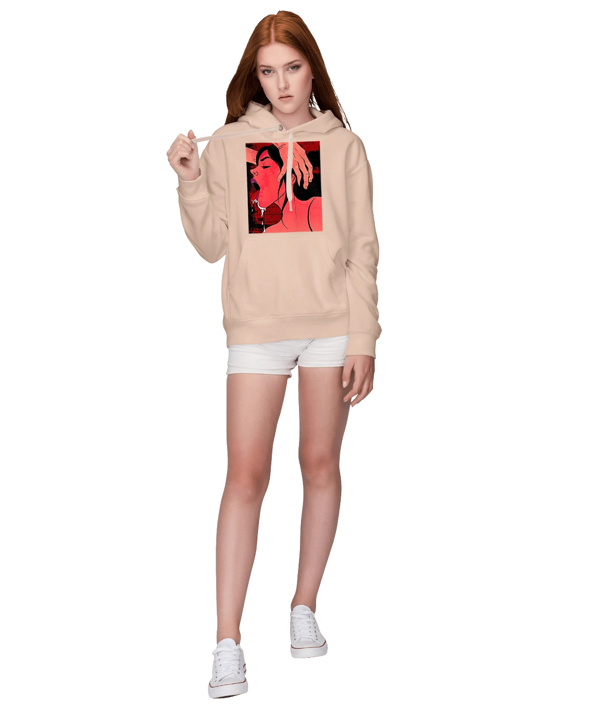 Girl Sucks With Saliva