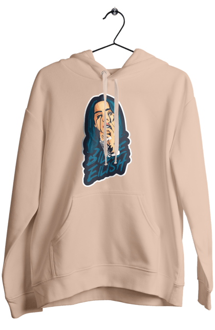 Жіноче худі з принтом "Billie Eilish". Активістка, біллі айліш, мизукант, права, співачка, тварини. 2070702