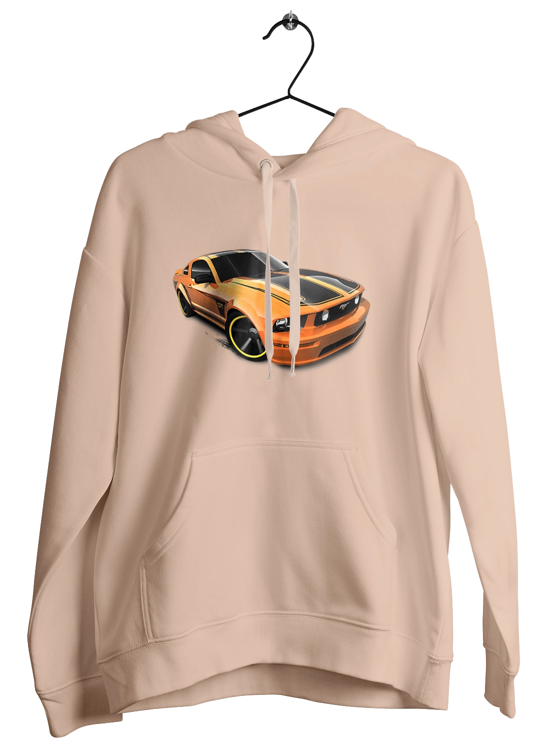 Оранжевая, скоростная машина