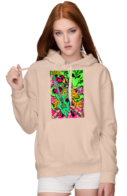 Women's hoodie with prints One Piece Brook. Anime, brook, manga, one piece, soul king, straw hat pirates. 2070702