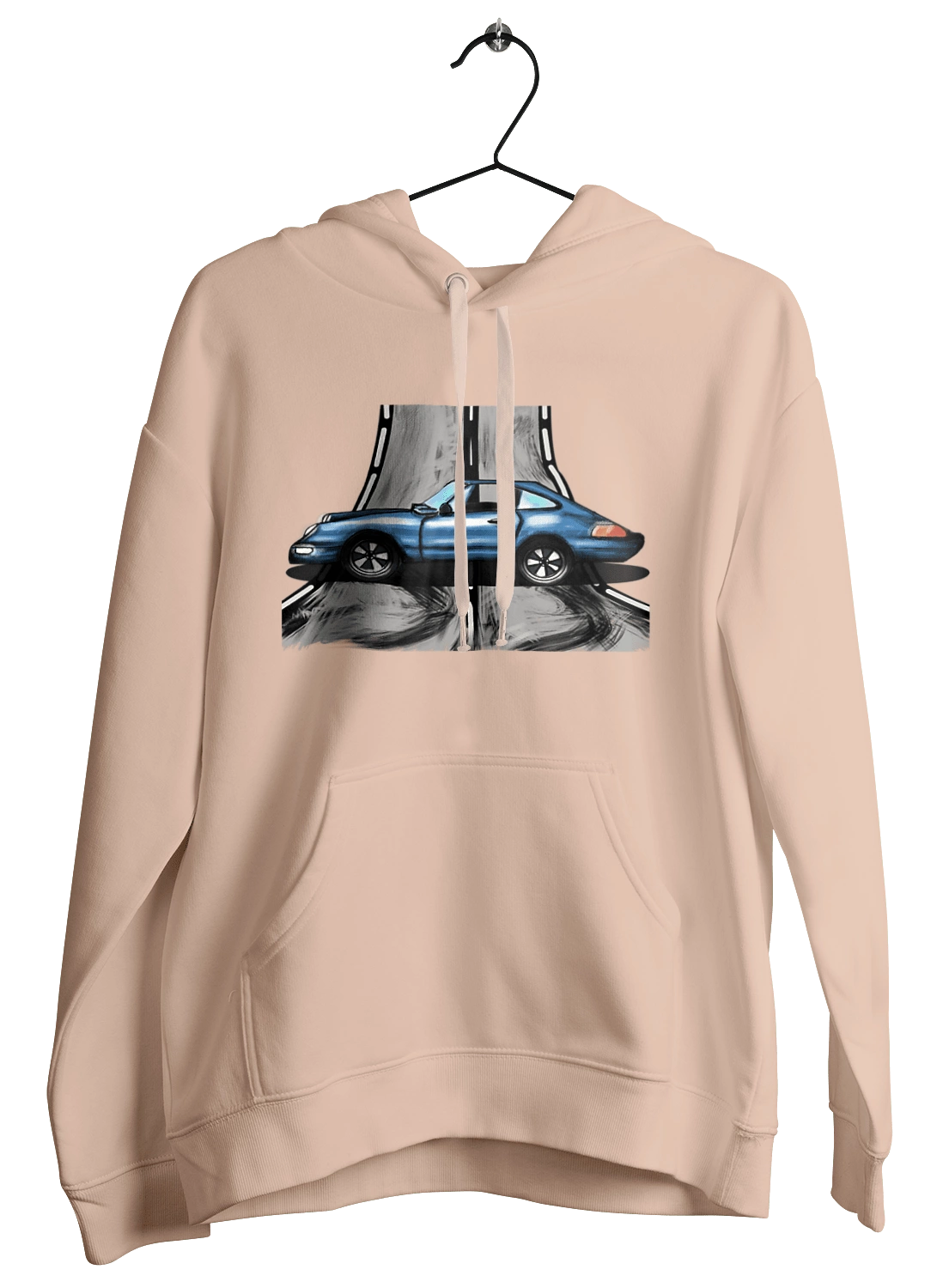 Sports Car On The Road