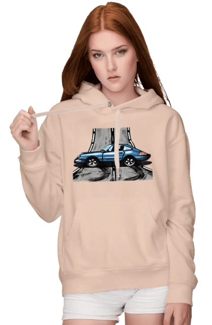 Sports Car On The Road