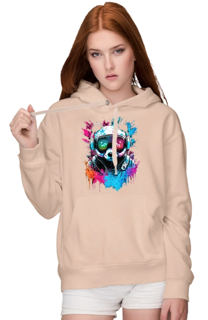 Панда в VR шолом