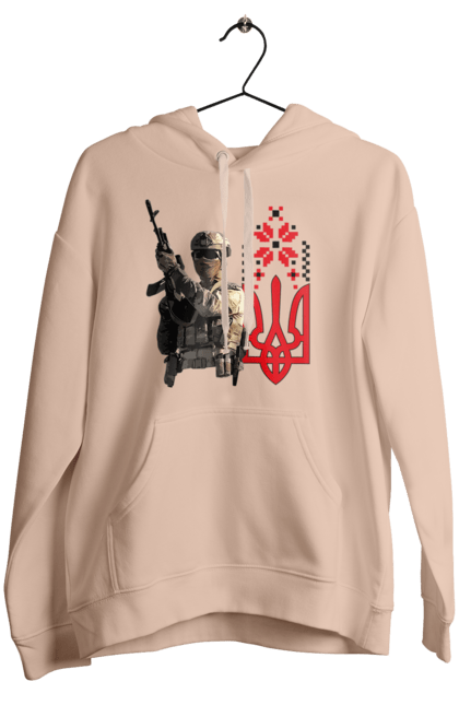 Жіноче худі з принтом "Гвардія наступу". F 16, himars, leopard, patriot, гвардія наступу, контрнаступ, літо 2023, літо контрнаступ, перемога. 2070702