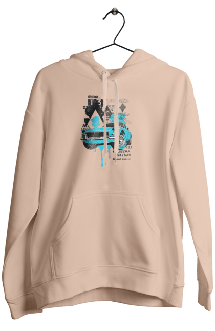 Women`s hoodie with prints Auto. Buy, cool, novelty, rand, sale, sales, to buy. 2070702