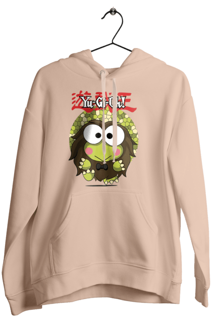 Women's hoodie with prints Yu Gi Oh! Keroppi. Brand, character, hello kitty, keroppi, yu gi oh, yugio. 2070702