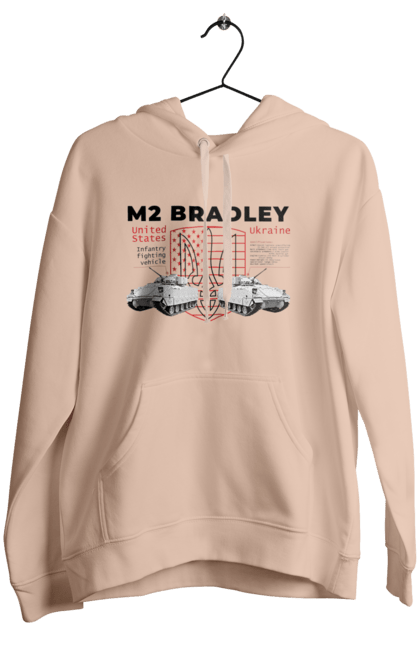 Women`s hoodie with prints M2 Bradley. F16, howitzer, industrious, m2 bradley, nasams, suzanne, zuzana. 2070702