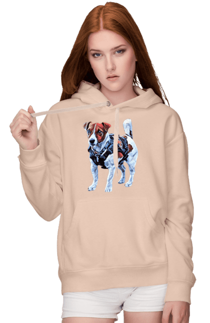 Жіноче худі з принтом "Пес Патрон". Зсу, патрон, пес, пес патрон, україна. 2070702