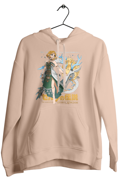 Women's hoodie with prints The Legend of Zelda Princess Zelda. Legend of zelda, nintendo, princess, princess zelda, zelda. 2070702