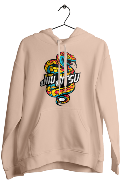 Women's hoodie with prints Jujutsu. Animal, japan, jiu jitsu, jujutsu, martial arts, ninja, samurai, snake, sport. 2070702