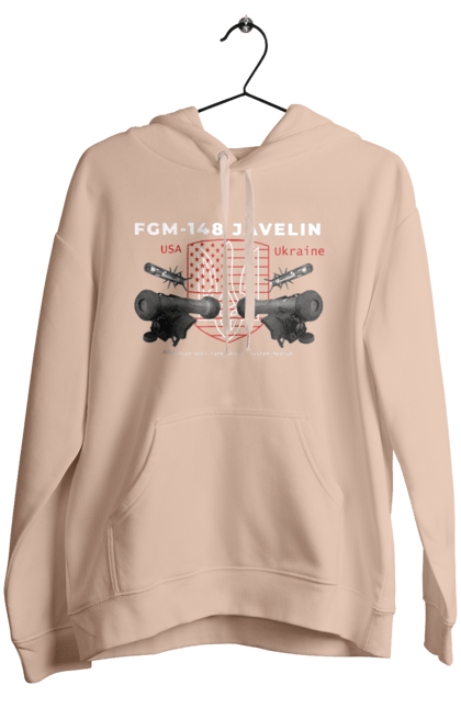 Women`s hoodie with prints FGM 148 Javelin. Caesar, himars, javelin, nlaw, patriot, weapons, zaluzhny. 2070702