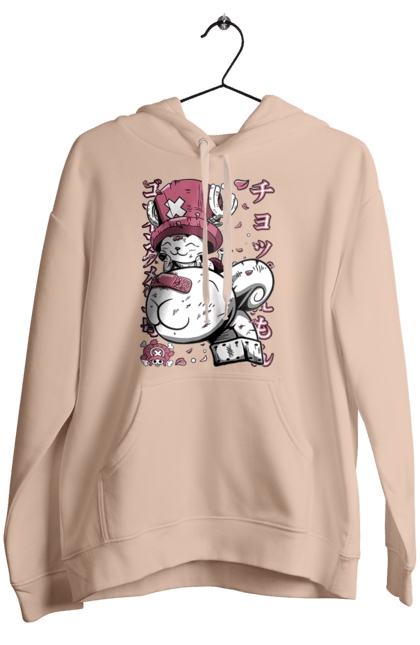 Women's hoodie with prints One Piece Tony Tony Chopper. Adventures, anime, fantasy, light novel, manga, one piece, tony tony chopper, tv series. 2070702