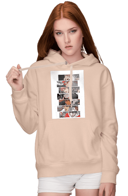 Жіноче худі з принтом "BTS". Bts, namjoon, seokjin, toxic, uah. CustomPrint.market
