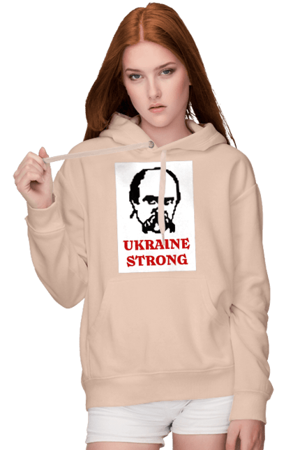 Women`s hoodie with prints Taras Shevchenko 2070702