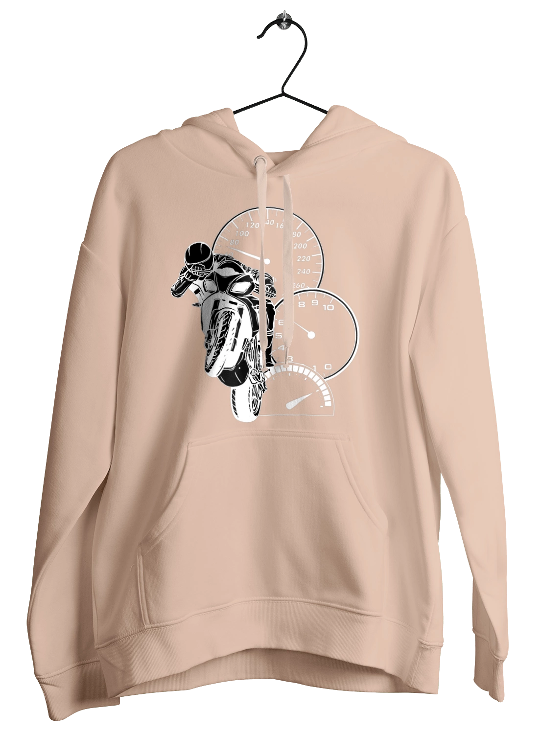 Motorcycle And Speed White