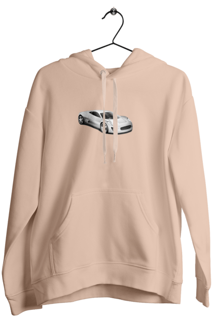 Women`s hoodie with prints Auto.1. Auto, graphics, photo, sports car. 2070702