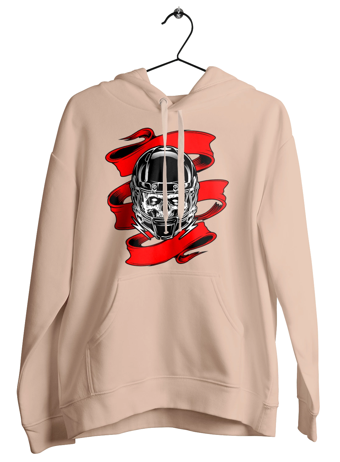 Череп в мотошлеме