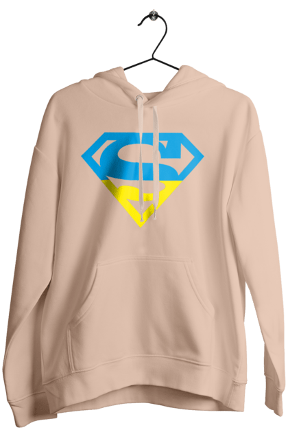 Women`s hoodie with prints Ukraine super. Super, symbolism, ukraine. 2070702