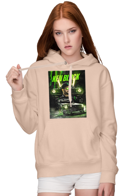 Women`s hoodie with prints Ken Block. Ken block. 2070702