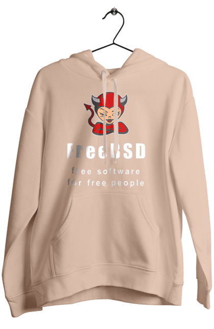 Women`s hoodie with prints Freebsd For Free. Administrator, availability, beast, bsd, daemon, demoness, free, freebsd, freedom, independence, is free, it, it specialist, operating system, os, programmer, red, software, sysadmin, system, system administrator, text, unix, white. 2070702