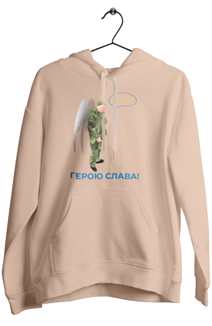 Women`s hoodie with prints Hero Glory. Glory to heroes, glory to ukraine, memory. 2070702
