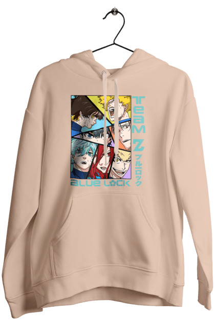 Women's hoodie with prints Blue Lock. Anime, blue lock, blue prison, manga, sport, sports anime. 2070702