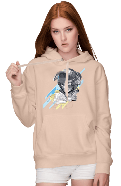 Women`s hoodie with prints Glory to the armed forces of Ukraine. Brand, defender`s day, glory ssu, gratitude, ukrposhta. 2070702
