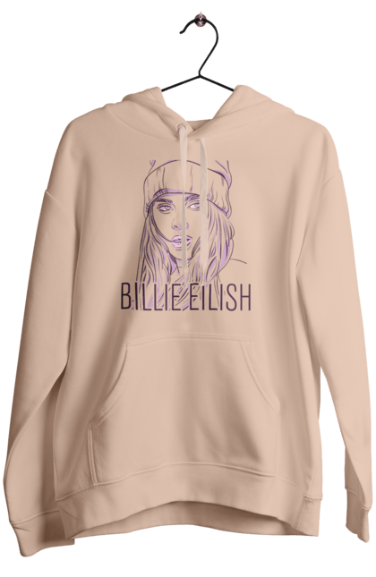 Жіноче худі з принтом "Billie eilish4". Айліш біллі, біллі айліш, біллі айліш дизайн, біллі айліш футболка, графіка, крута, фан арт, фанат, футболка біллі айліш. 2070702