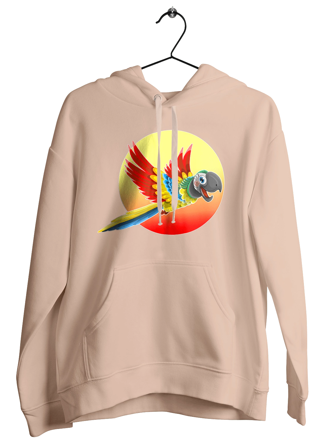 Папуга На Тлі Сонця