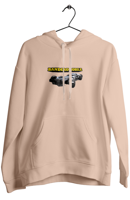 Women`s hoodie with prints Truck. Bandera, batmobile, military equipment, super car, truck, зсу. 2070702