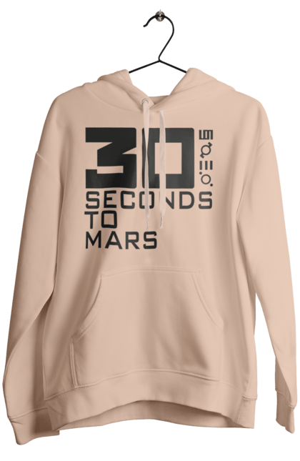 Жіноче худі з принтом "Thirty Seconds to Mars". 30 seconds, 30 секунд, thirty seconds, альтернативний рок, група, музика, рок, секунди до марсу, хард рок. 2070702