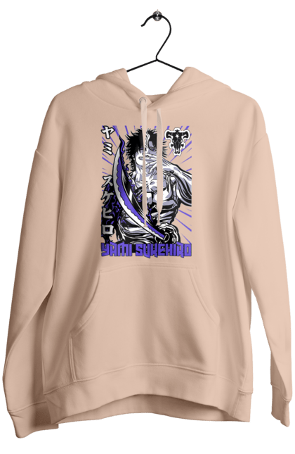 Women's hoodie with prints Black Clover Yami Sukehiro. Anime, black clover, manga, yami sukehiro. 2070702