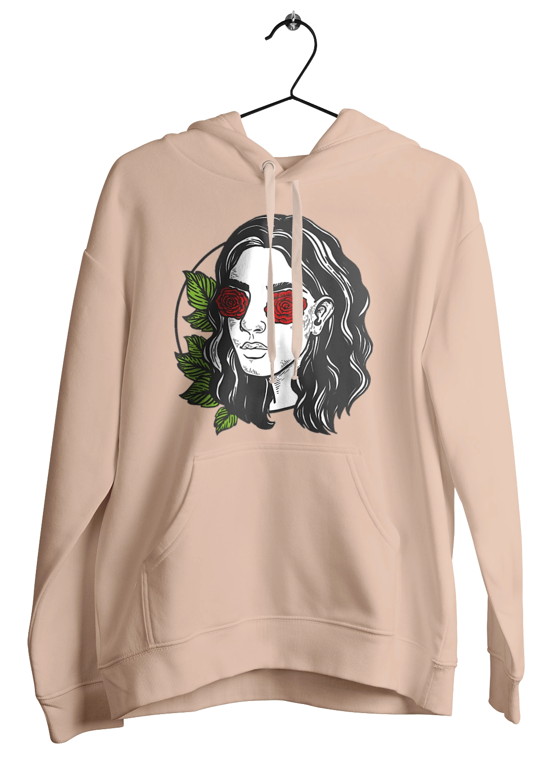 Дівчина З Трояндами На Очах