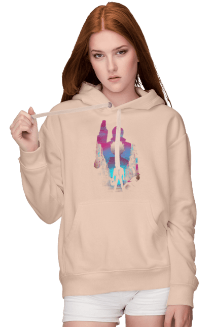 Women's hoodie with prints Akira. Akira, anime, cyberpunk, manga, shotaro kaneda, tetsuo shima. 2070702